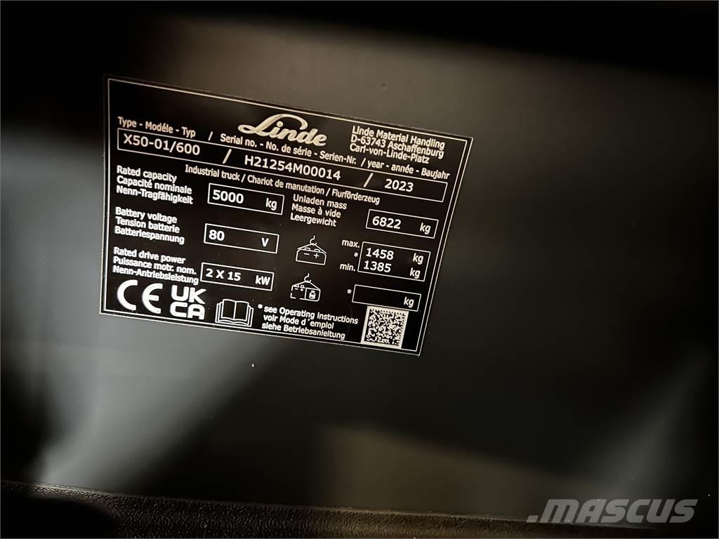 Linde X50 Carretillas de horquilla eléctrica