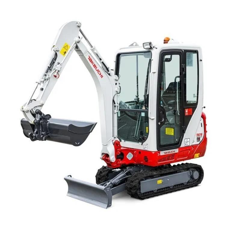 Takeuchi TB216 Mini excavadoras < 7t