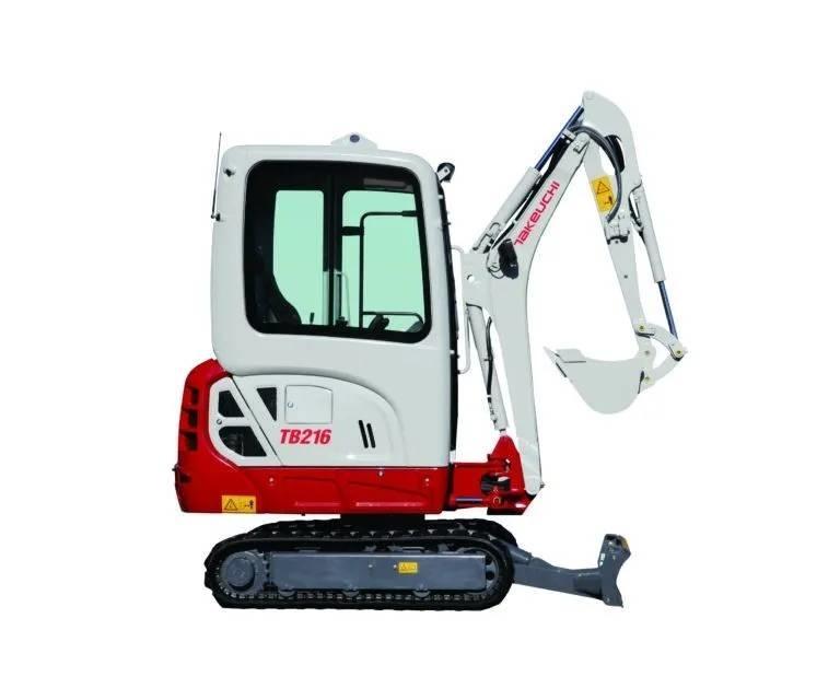 Takeuchi TB216 Mini excavadoras < 7t