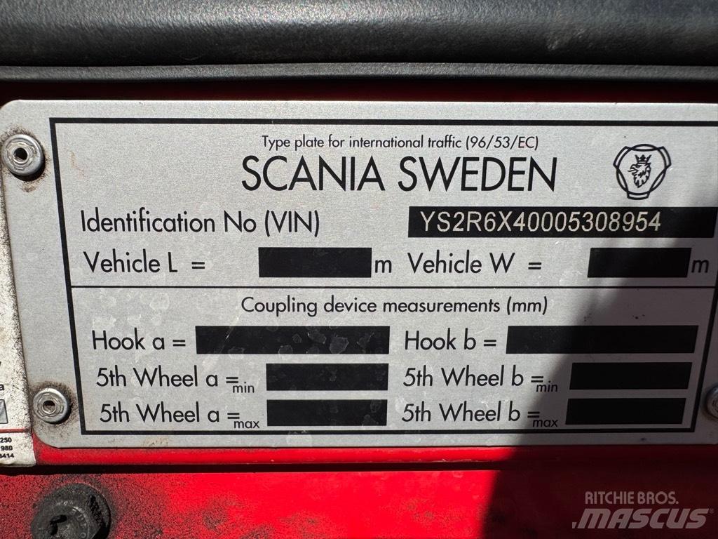 Scania R 560 Transporte de madera