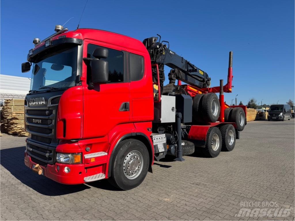 Scania R 560 Transporte de madera