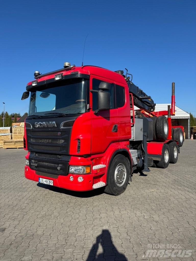 Scania R 560 Transporte de madera