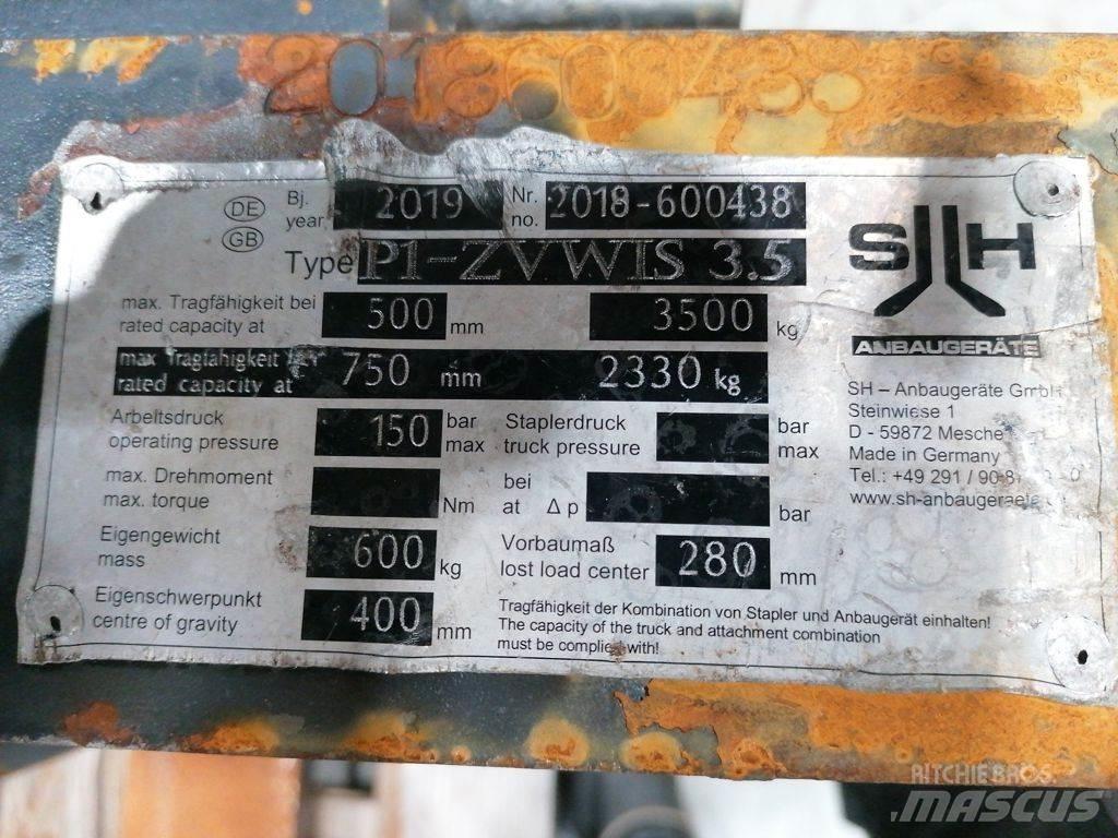 Linde ZVWS3.5 Horquillas