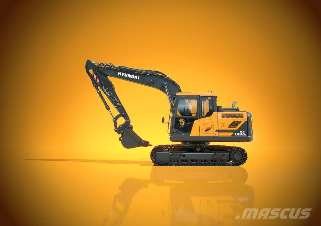 Hyundai HX 140 AL Excavadoras de cadenas
