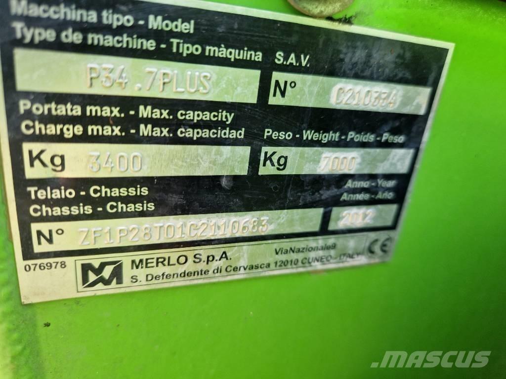 Merlo P 34.7 Plus Carretillas telescópicas
