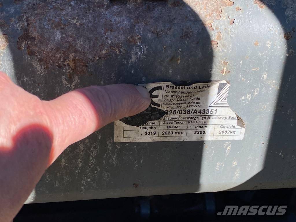 CLAAS Torion 1914 Palas cargadoras frontales