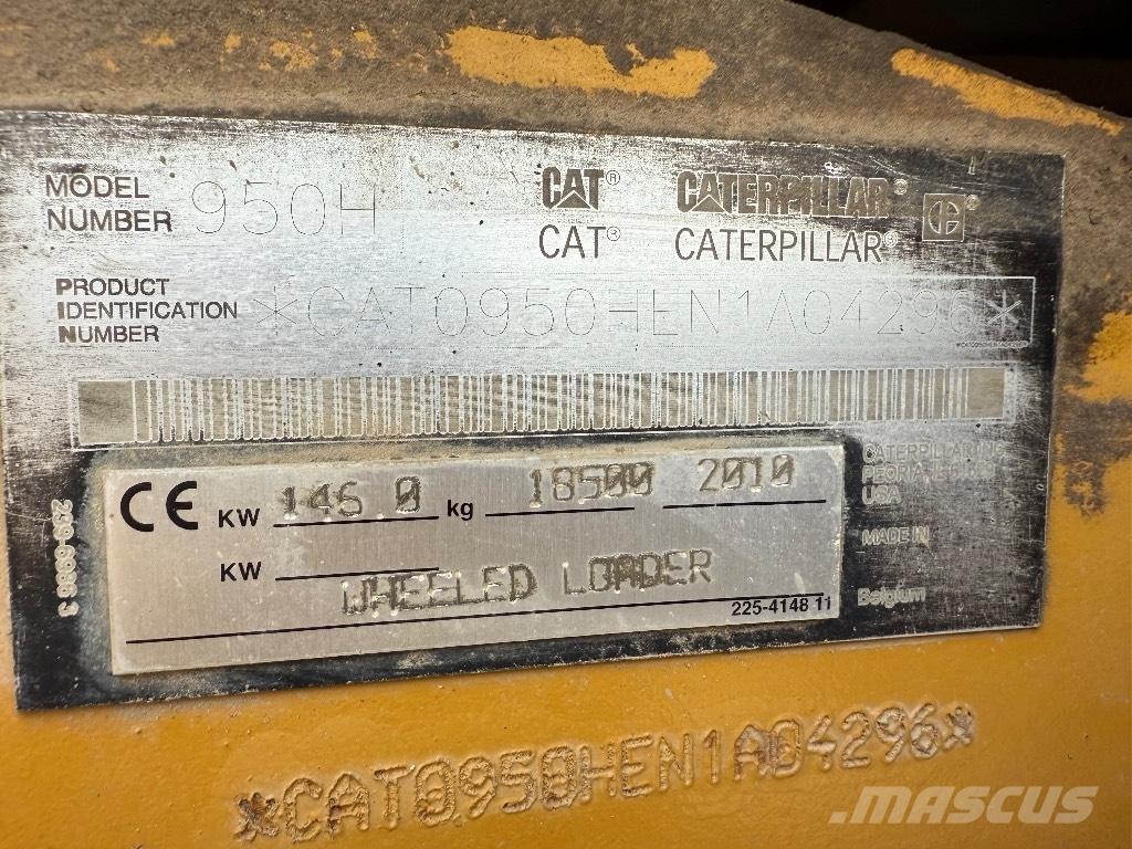 CAT 950 H Cargadoras sobre ruedas
