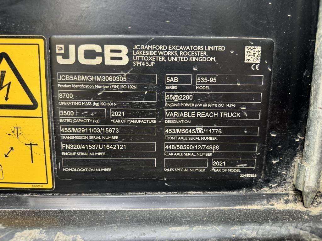 JCB 535-95 Carretillas telescópicas