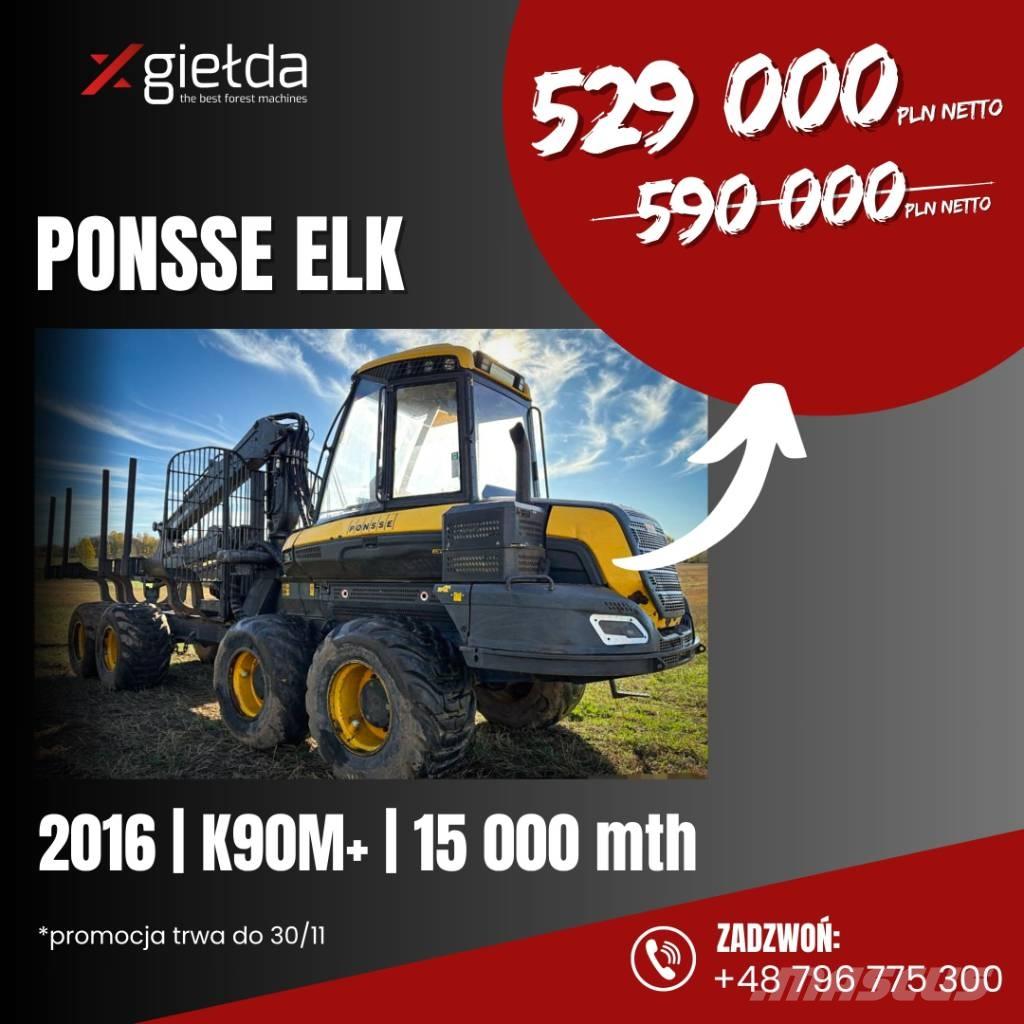 Ponsse Elk Autocargadoras