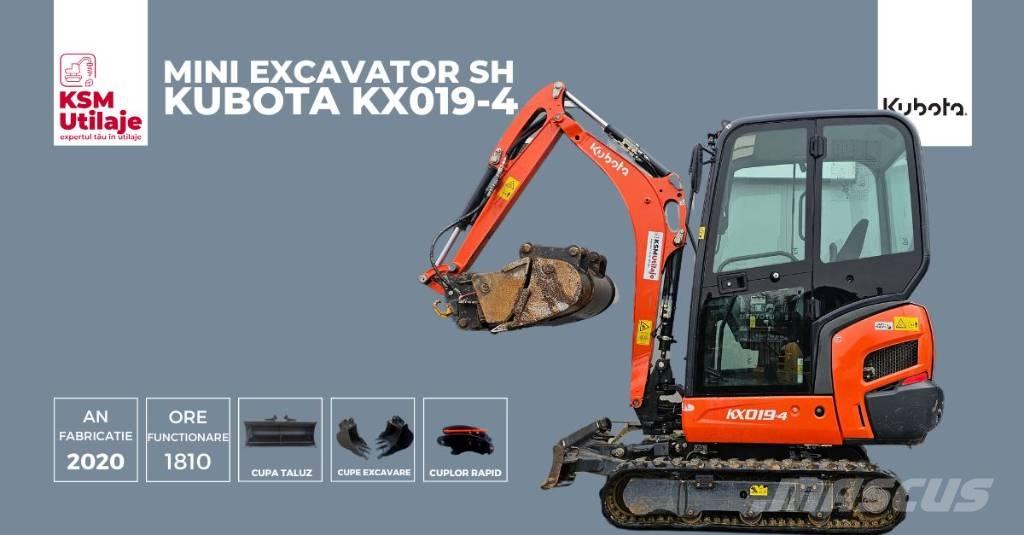 Kubota KX 019-4 Mini excavadoras < 7t