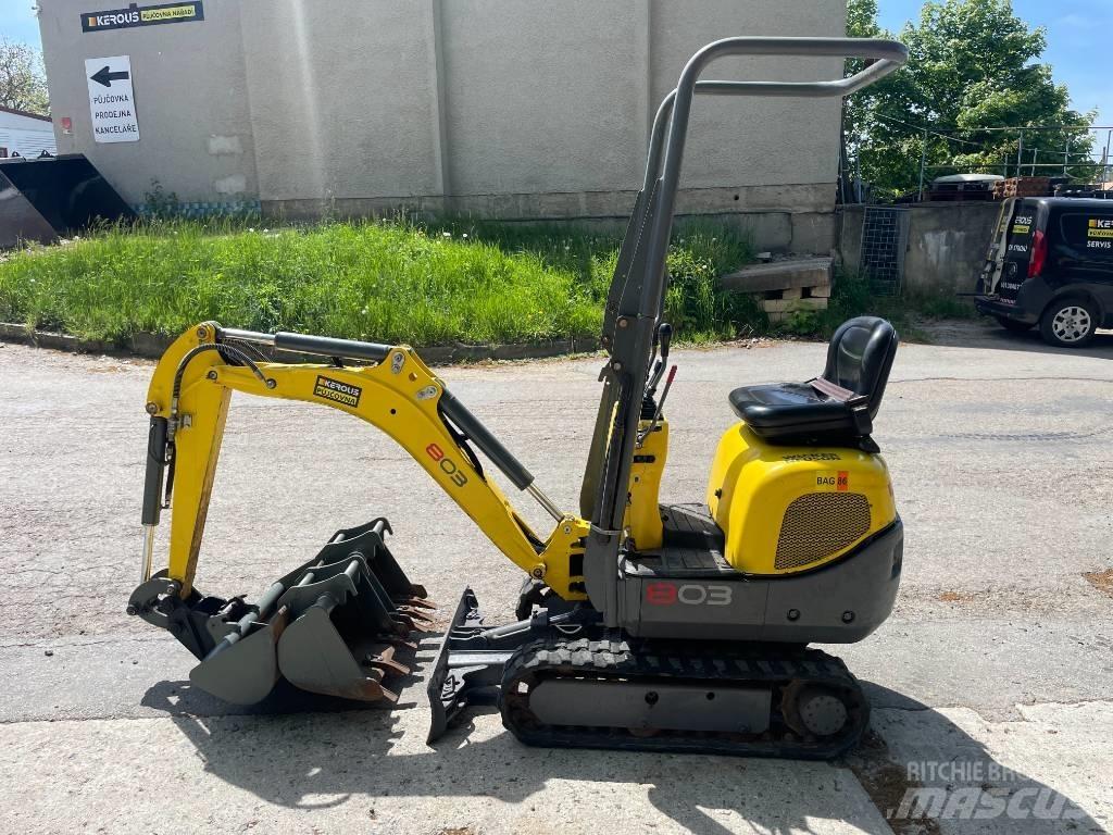 Wacker Neuson 803 Mini excavadoras < 7t