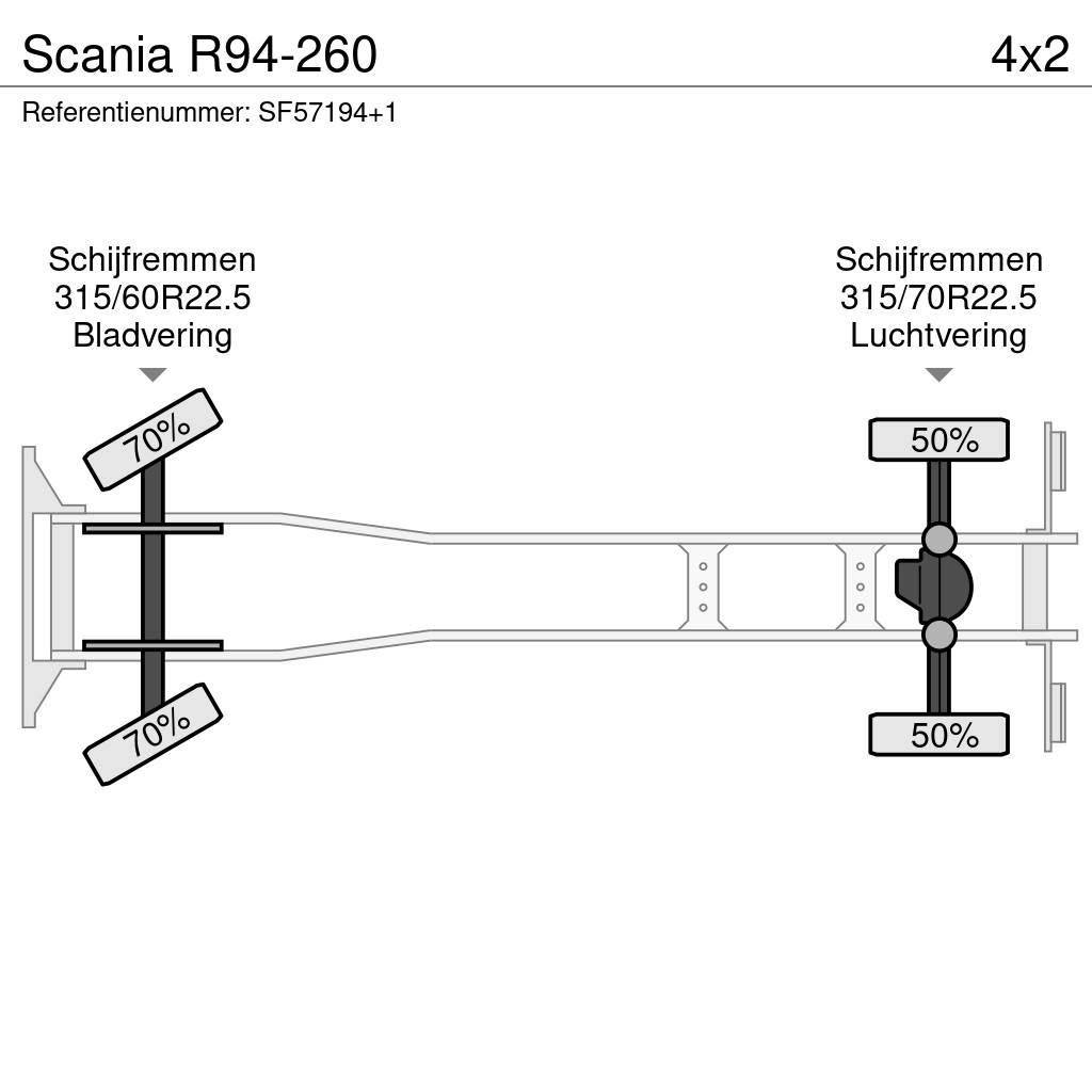 Scania R94-260 Camión con caja abierta