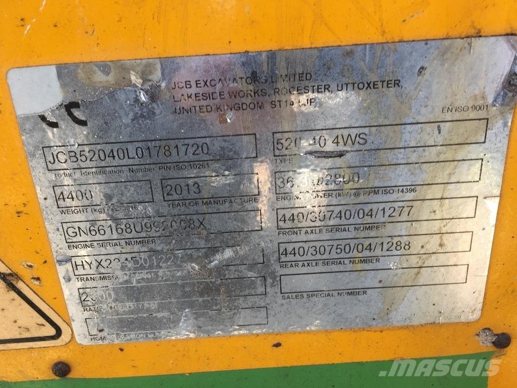 JCB 520-40 Carretillas telescópicas