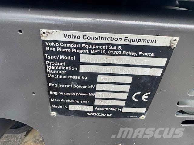 Volvo ECR50F Mini excavadoras < 7t