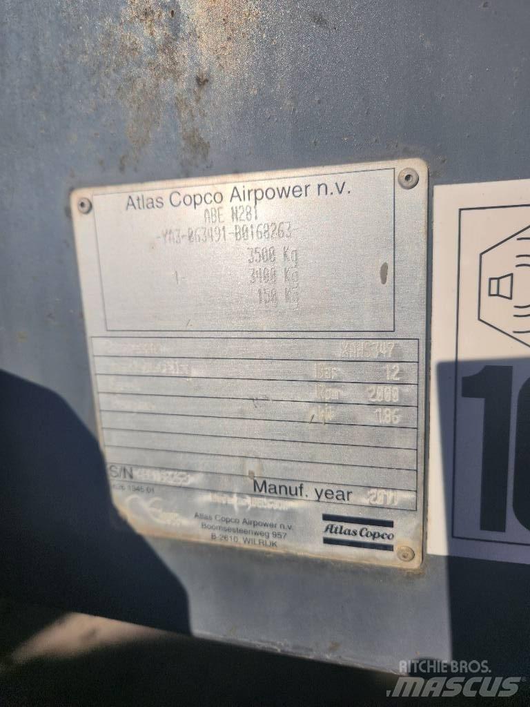 Atlas Copco XAHS 347 Compresores