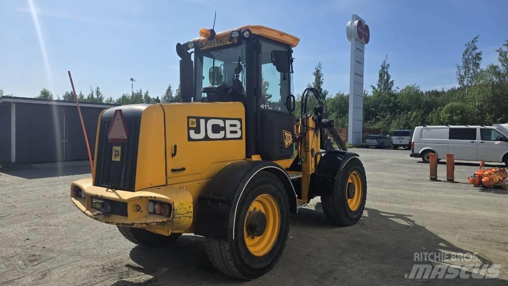 JCB 411 Cargadoras sobre ruedas