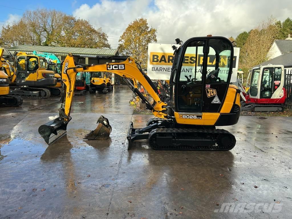 JCB 8026 CTS Mini excavadoras < 7t