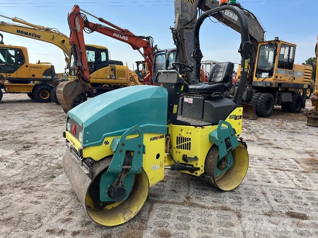Ammann ARX 26 Rodillos de doble tambor