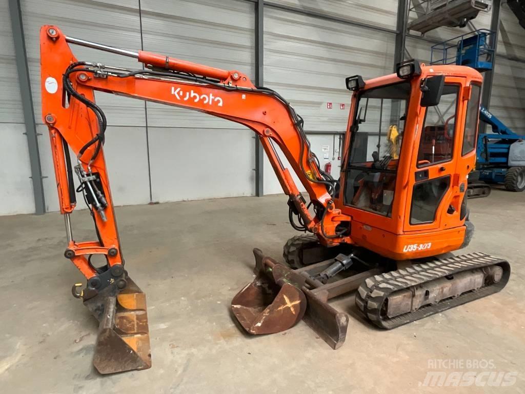 Kubota U 35-3 A 3 Mini excavadoras < 7t