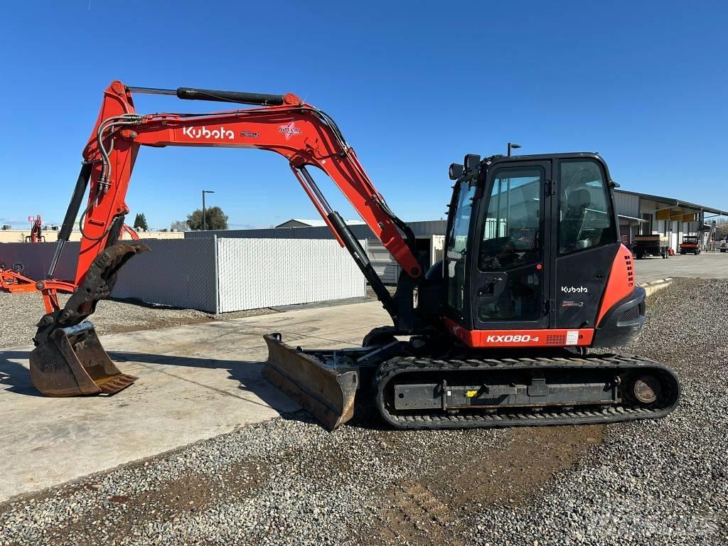 Kubota KX 080-4 Mini excavadoras < 7t