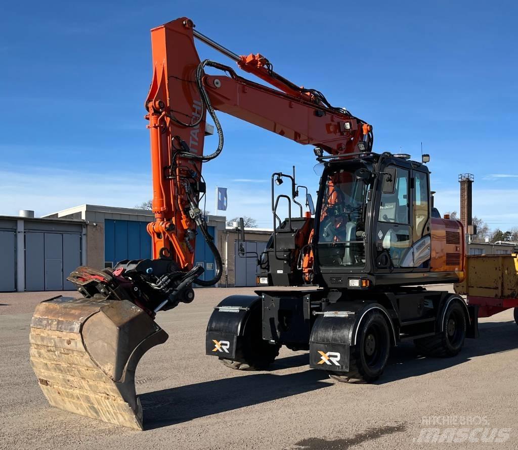 Hitachi ZX 140 W-5 Excavadoras de ruedas