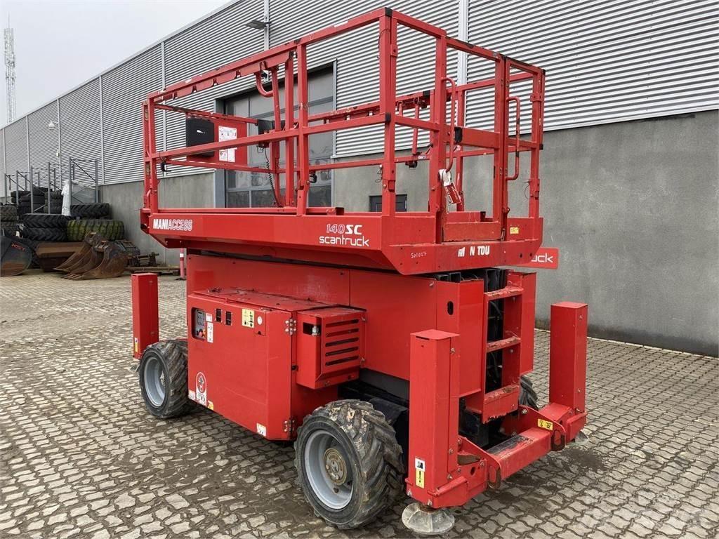 Manitou 140SC Plataformas tijera