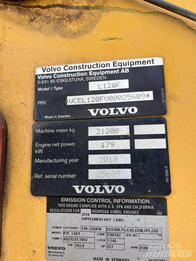 Volvo L 120 F Cargadoras sobre ruedas