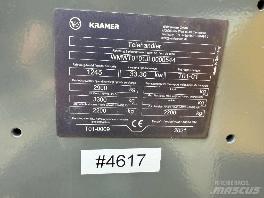 Kramer 1245 Carretillas telescópicas