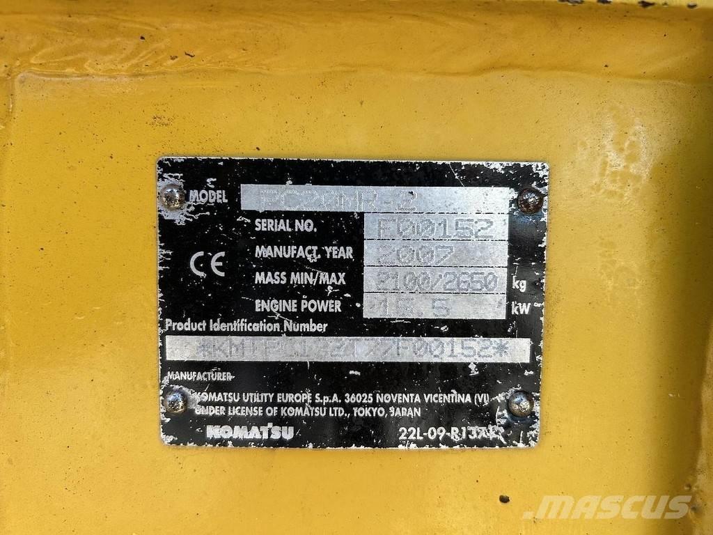 Komatsu PC20MR-2 Mini excavadoras < 7t