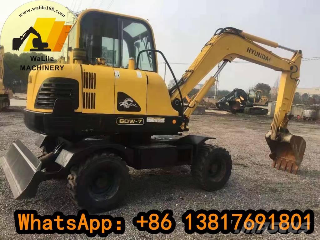 Hyundai 60 W Excavadoras de ruedas