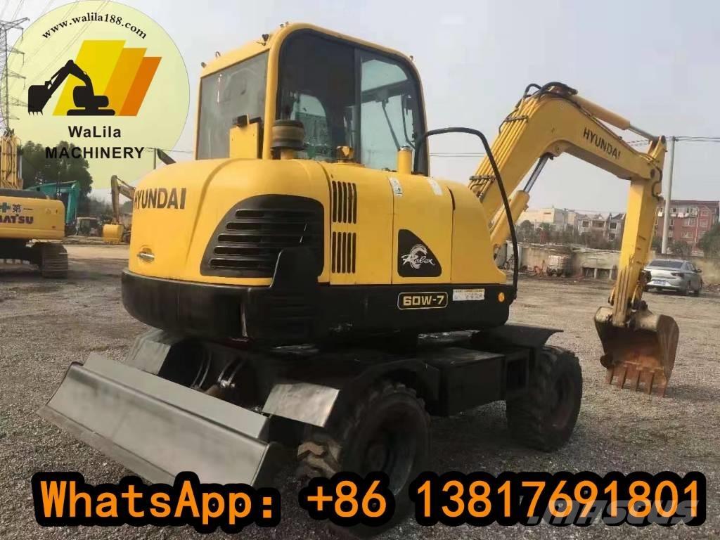 Hyundai 60 W Excavadoras de ruedas