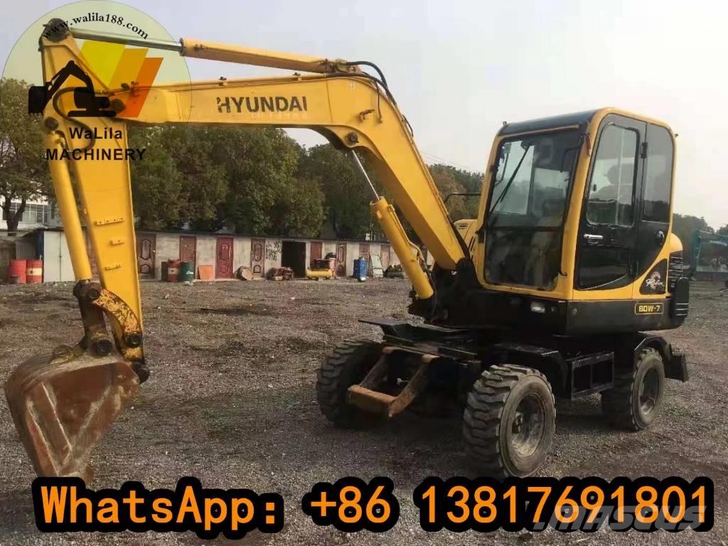 Hyundai 60 W Excavadoras de ruedas