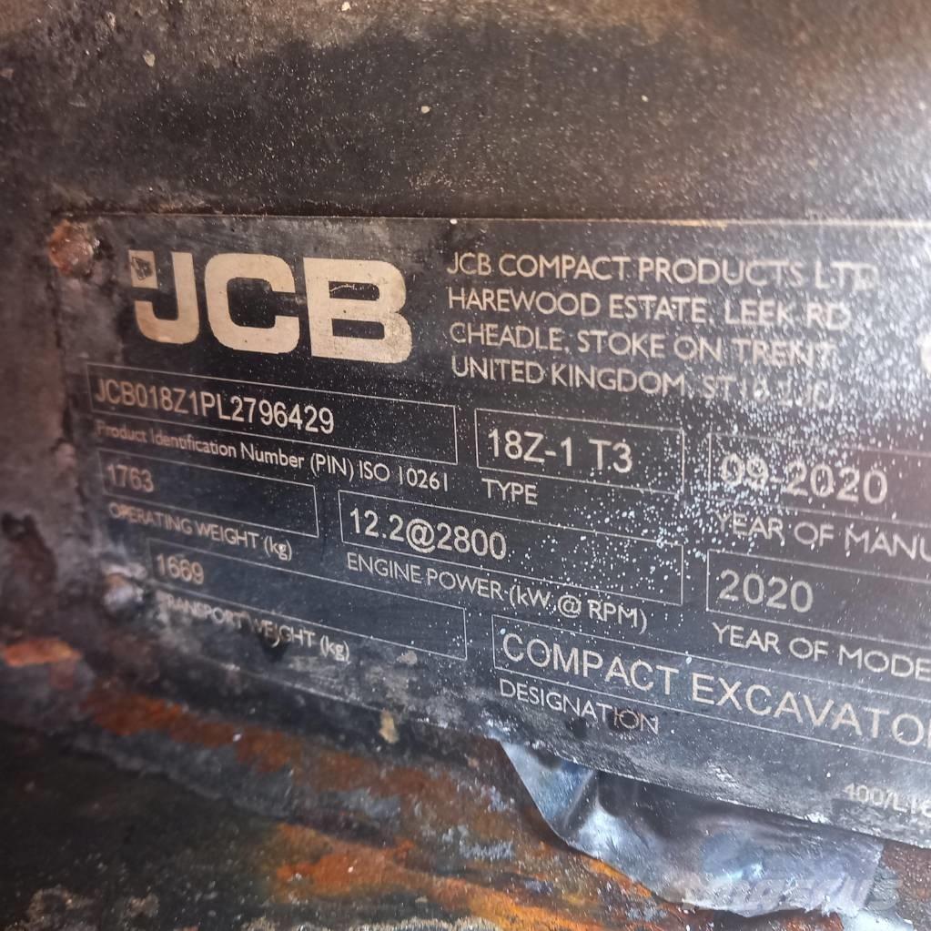JCB 18 Z-1 Mini excavadoras < 7t