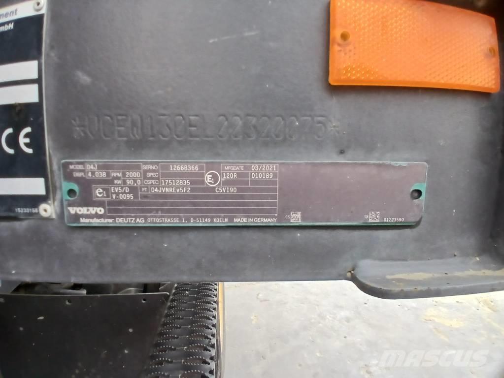 Volvo EWR 130 E Excavadoras de ruedas