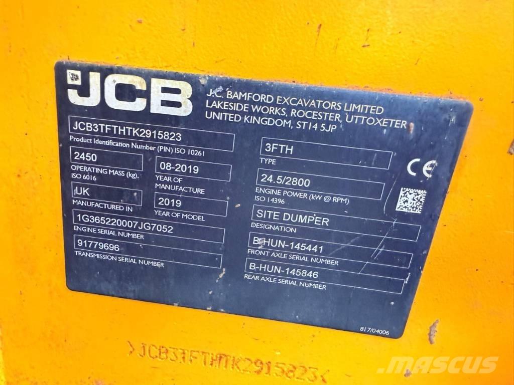JCB 3 TFH Dúmpers de obra