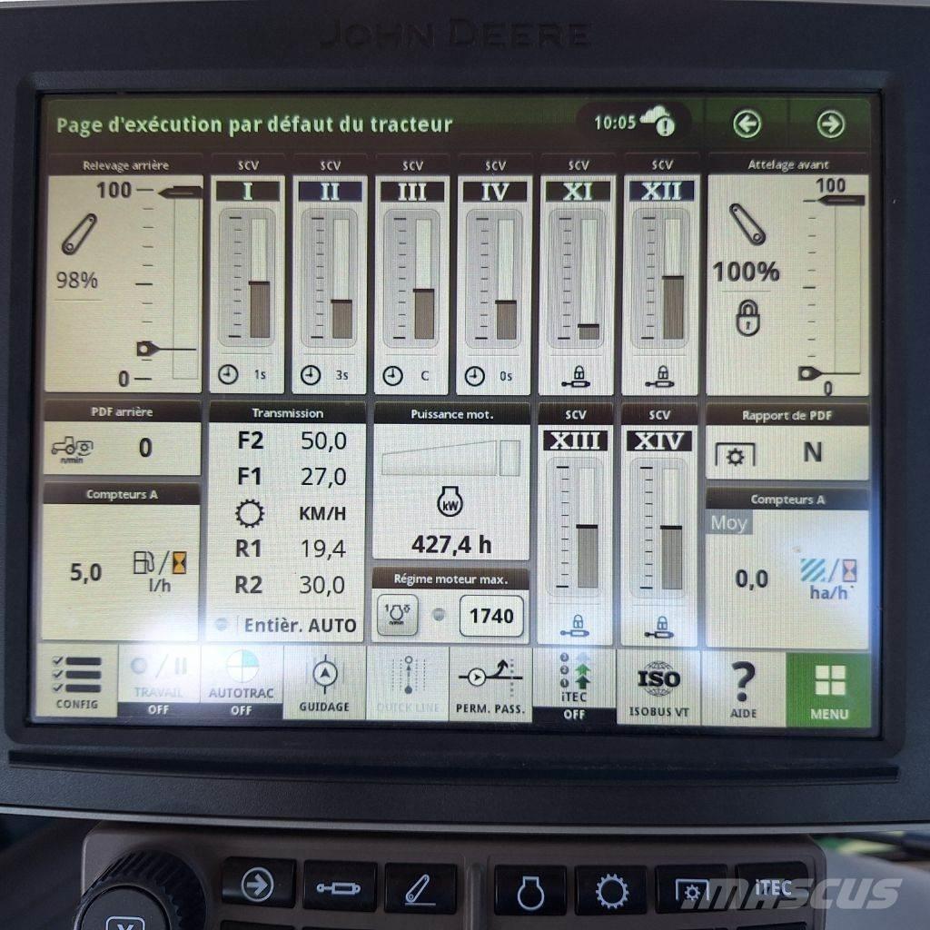 John Deere 6R155 Tractores