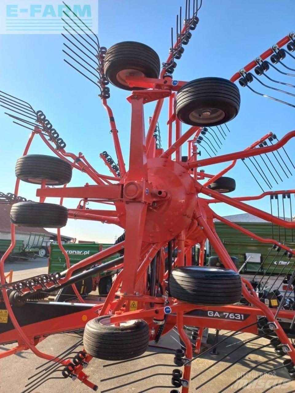 Kuhn ga 7631 Rastrillos y henificadores