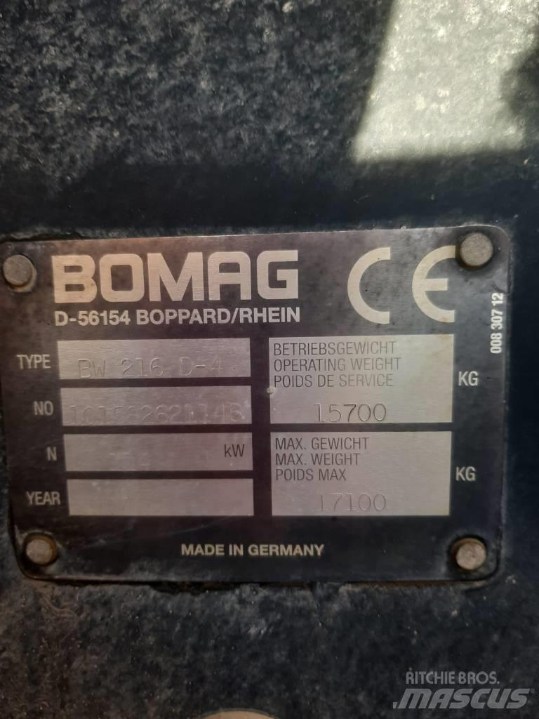 Bomag BW 216 D-4 Compactadores de suelo