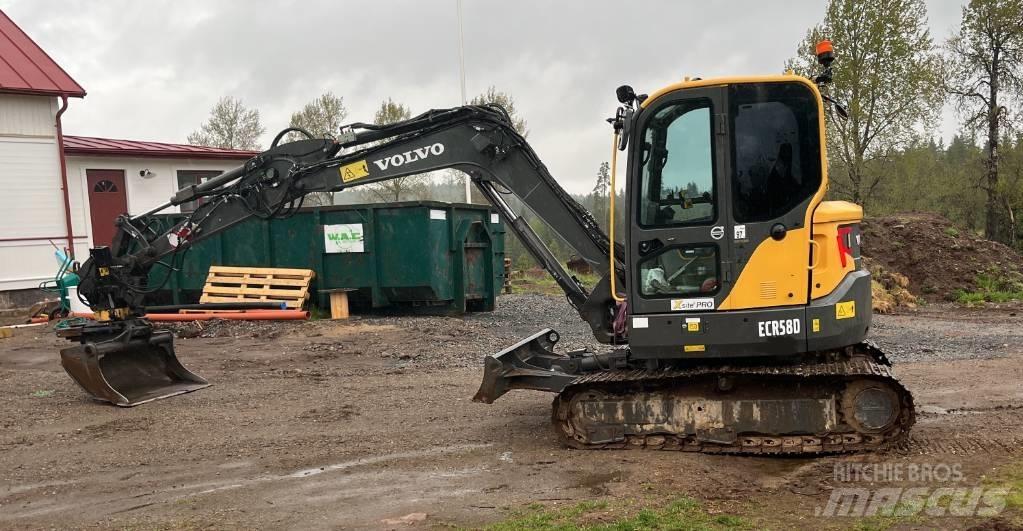 Volvo ECR 58 D Mini excavadoras < 7t