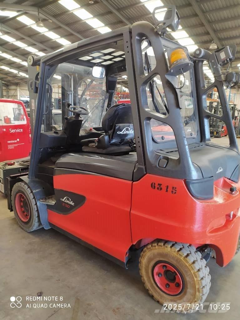 Linde E50/600 L Carretillas de horquilla eléctrica