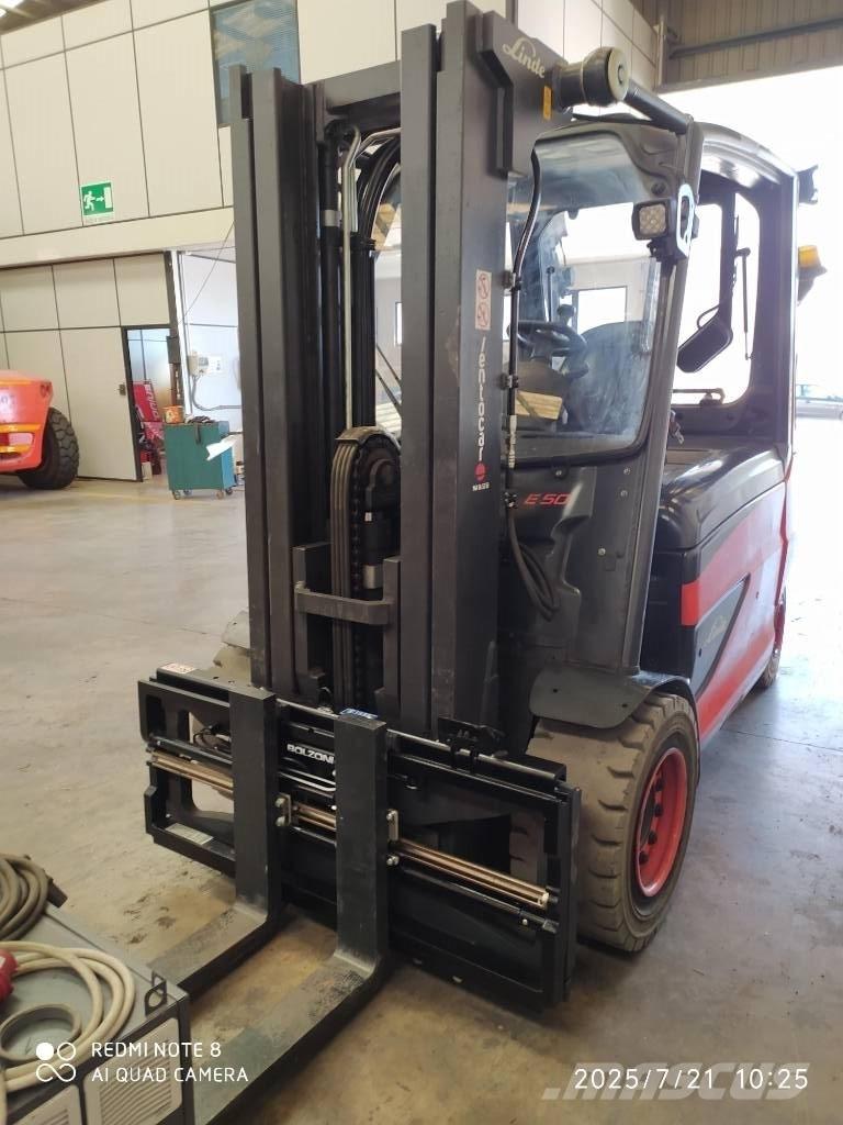 Linde E50/600 L Carretillas de horquilla eléctrica