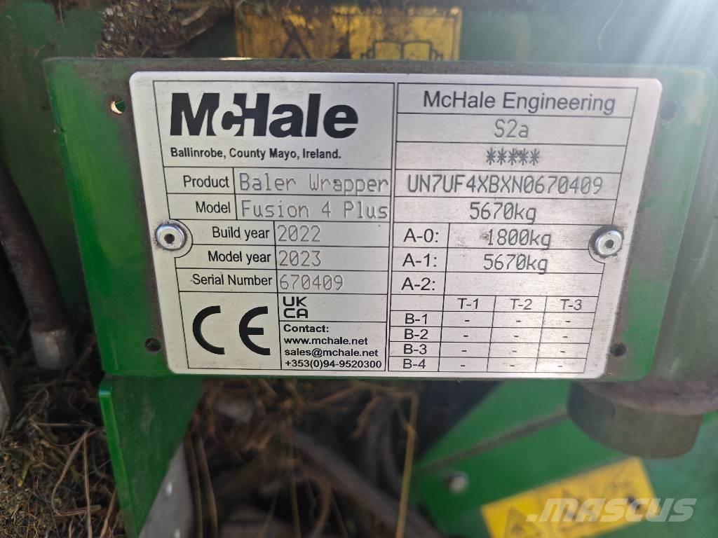 McHale Fusion 4 Plus Rotoempacadoras