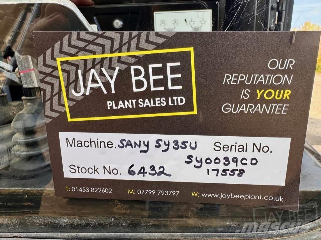 Sany SY 35 U Mini excavadoras < 7t