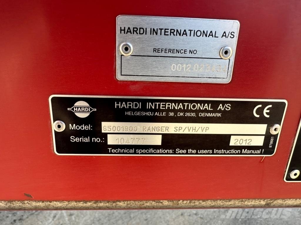 Hardi Ranger 2500 Pulverizadores arrastrados