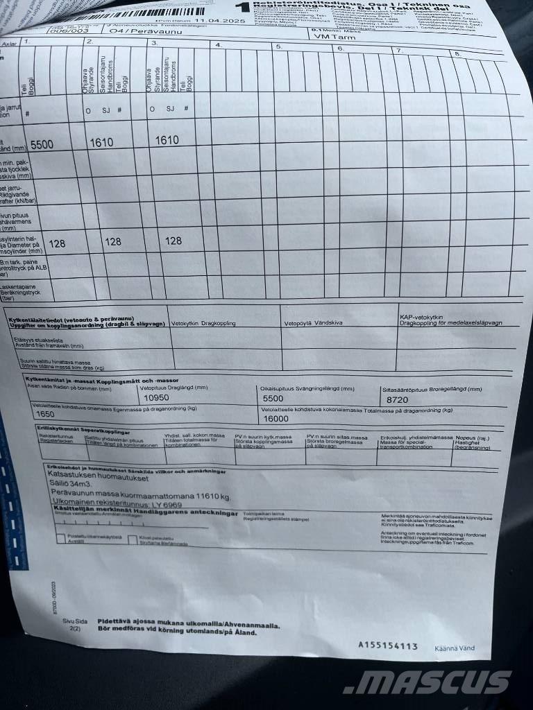 Volvo FH 13 540 Cabezas tractoras