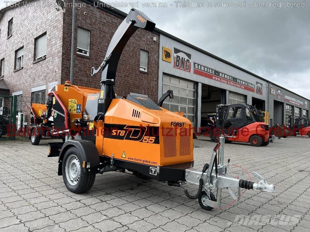  Först ST8D55 -Demo- Trituradoras de madera