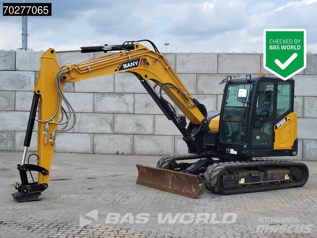 Sany SY80U Mini excavadoras < 7t