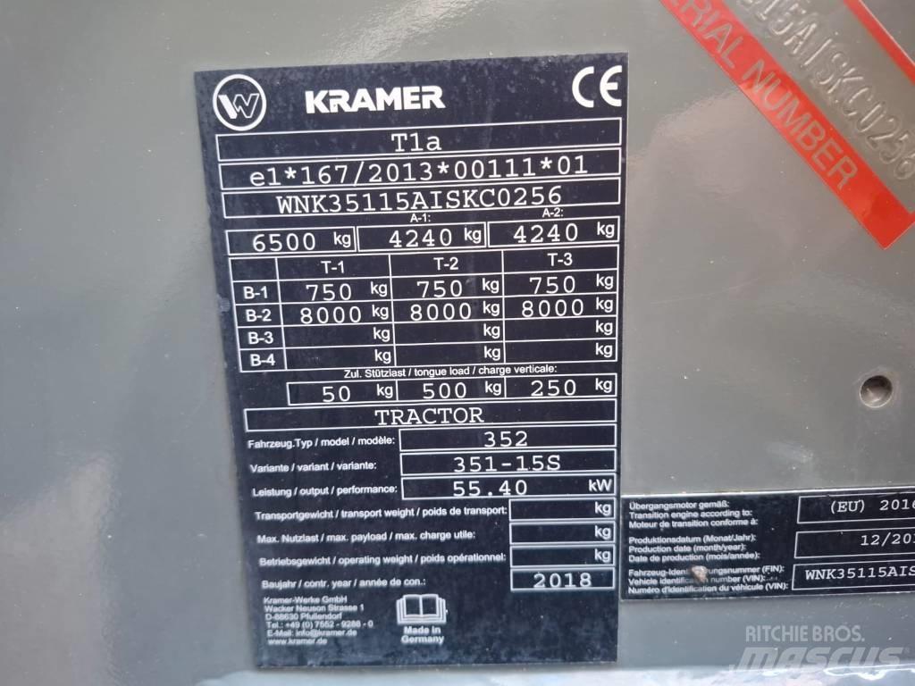 Kramer 8085 Cargadoras sobre ruedas