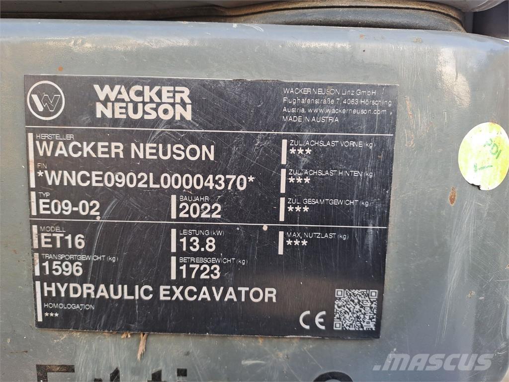 Wacker Neuson ET16 Excavadoras de cadenas