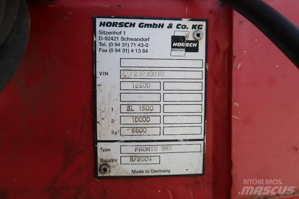 Horsch Pronto 9 RX Sembradoras de alta precisión